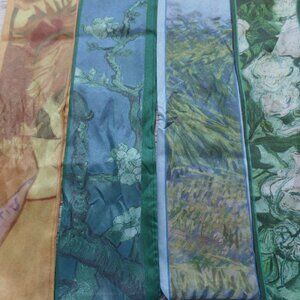Scarfs SET of Four (4) ARTISTIC Design NWOT